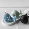 Creative Dolphin Designs Sturdy Silicone Mould for Artisanal Cake and Candle Creation Decoration Kitchen Gadget