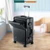 Multi-Functional 20 Inch Front-Opening Travel Suitcase with Large Capacity