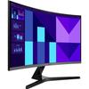 Ecran PC Incurvé - SAMSUNG - 27" - FHD - 100Hz - Dalle VA - 4ms - LS27D390GAUXEN