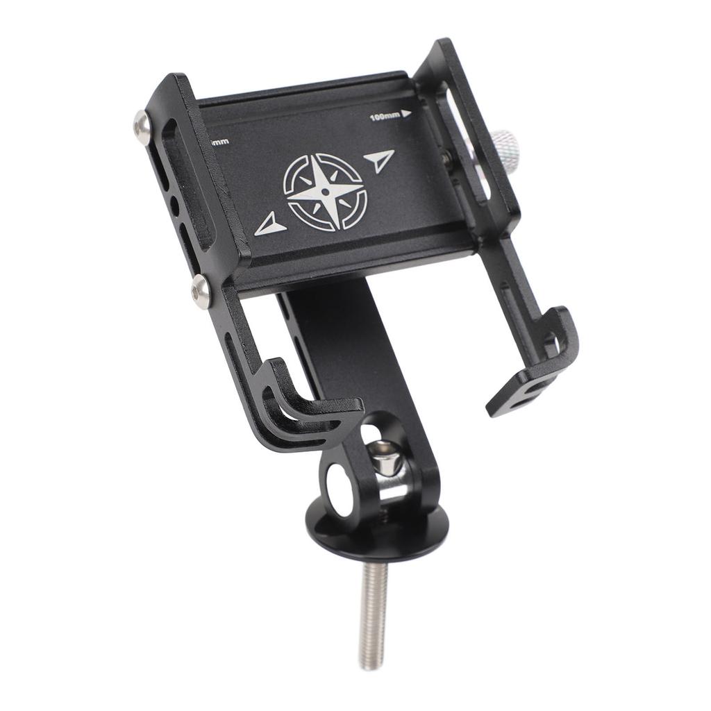 Soporte para Teléfono de Manillar de Bicicleta Aleación de Aluminio Giratorio Universal para Bicicleta Ciclismo Soporte para Teléfono para Teléfonos Móviles de 55 a 100 mm