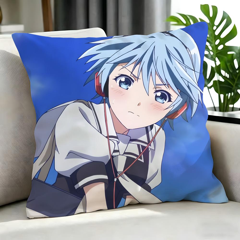 Anime Fuuka Cushion Cover Cushion Cover Set Pcs X X X Pillowcase Decorative Sofa Home Decor