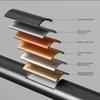 40/50/60CM No Drilling Towel Rack Movable Holder With Hook Wall Mount Shelf Towel Holder Shower Rack Bathroom Accessories