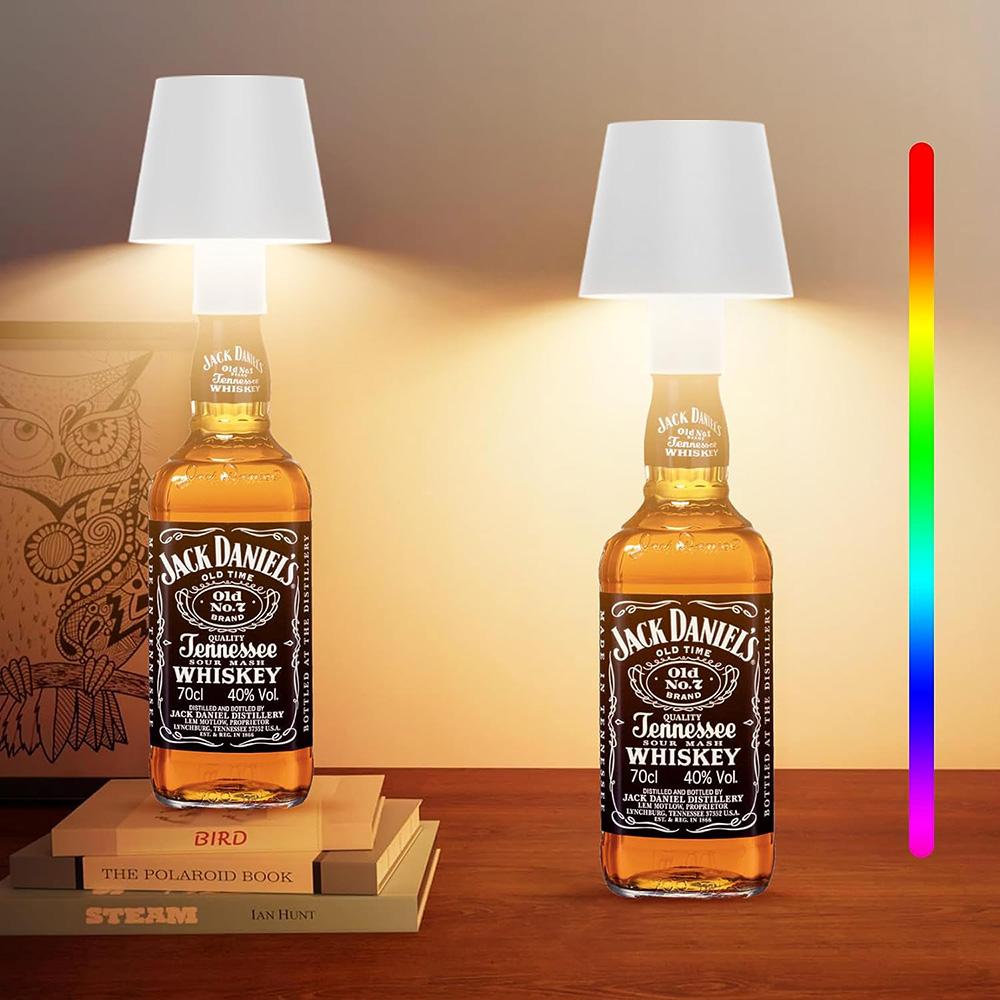 

RGB Dimmable Wireless LED Bottle Light Rechargeable Table Lamp Restaurant Bar