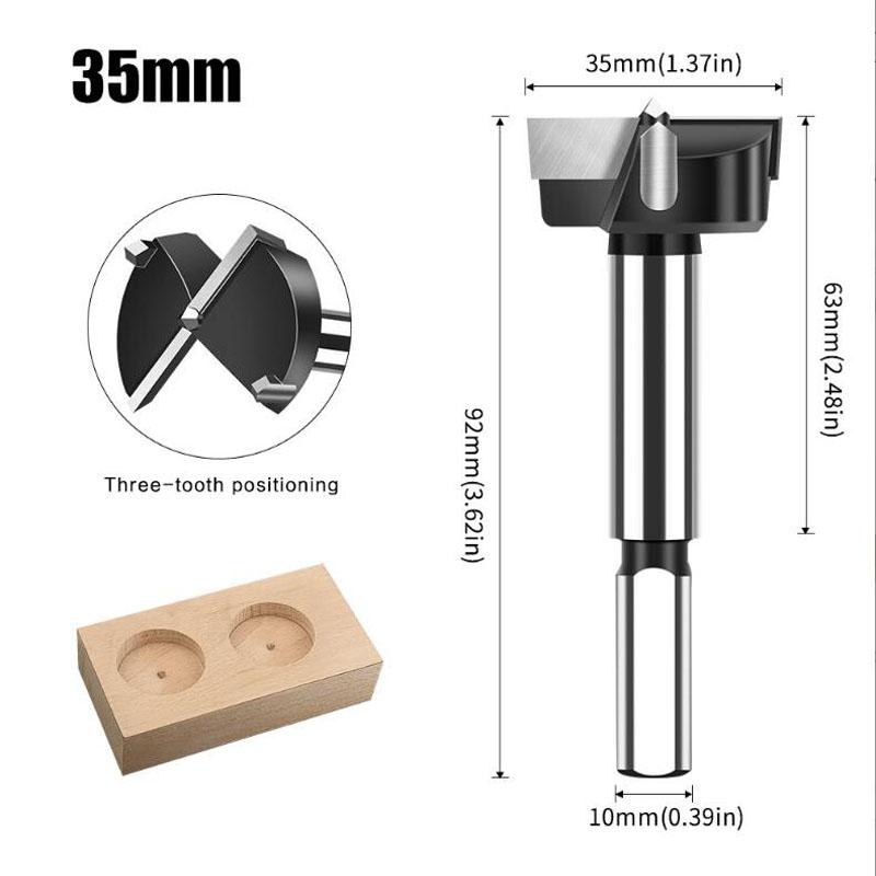 Forstner Woodworking Tools Hinge Boring Drill Bit Hole Saw Cutter Tungsten Carbide Cutter