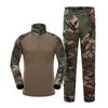 Men's Camouflage Tactical Training Suit - Wear-Resistant, Breathable, Scratch-Resistant Military Fan Uniform