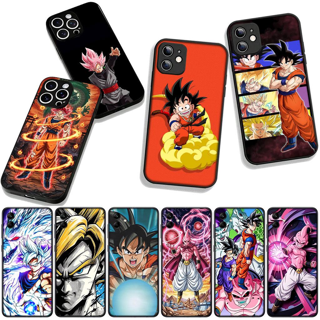 for Samsung Galaxy S25 S24 S22 S23 FE Ultra Plus A56 A05 A06 A15 A16 A55 S7 Edge Phone Case Majin Buu Dragons Son Gokus Balls