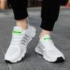 Scarpe sportive casual da uomo, traspiranti, leggere, da ginnastica, da esterno, in rete, nere, da corsa, da jogging, da tennis, da passeggio