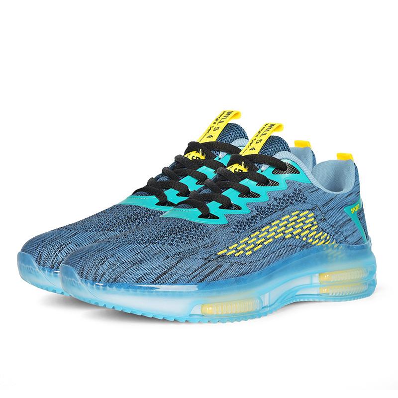 Summer Hot Selling Mesh Mens Sports Shoes Low Cut Practical Support Running Shoes Elastic Cushioning Lightweight Walking Shoes