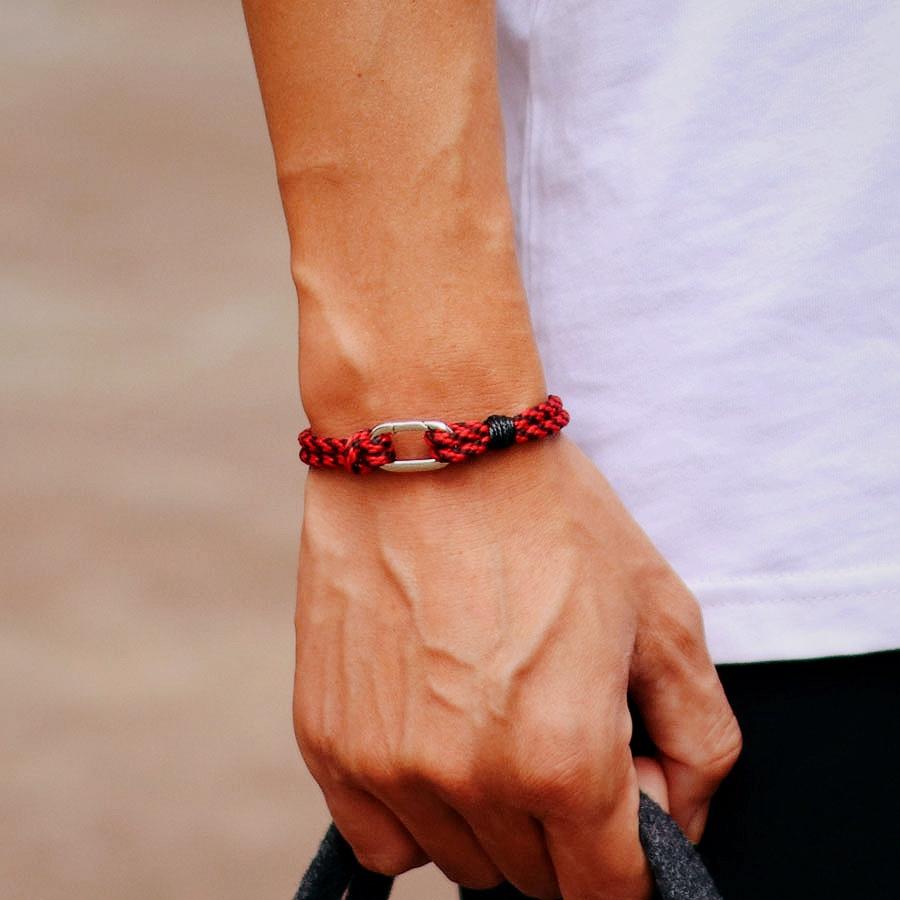 New Marine String Bracelet For Men Handmade Weaven Wrap Braslet Leisure Pulseira Nautical Thread Braclet Gifts For Boyfriend