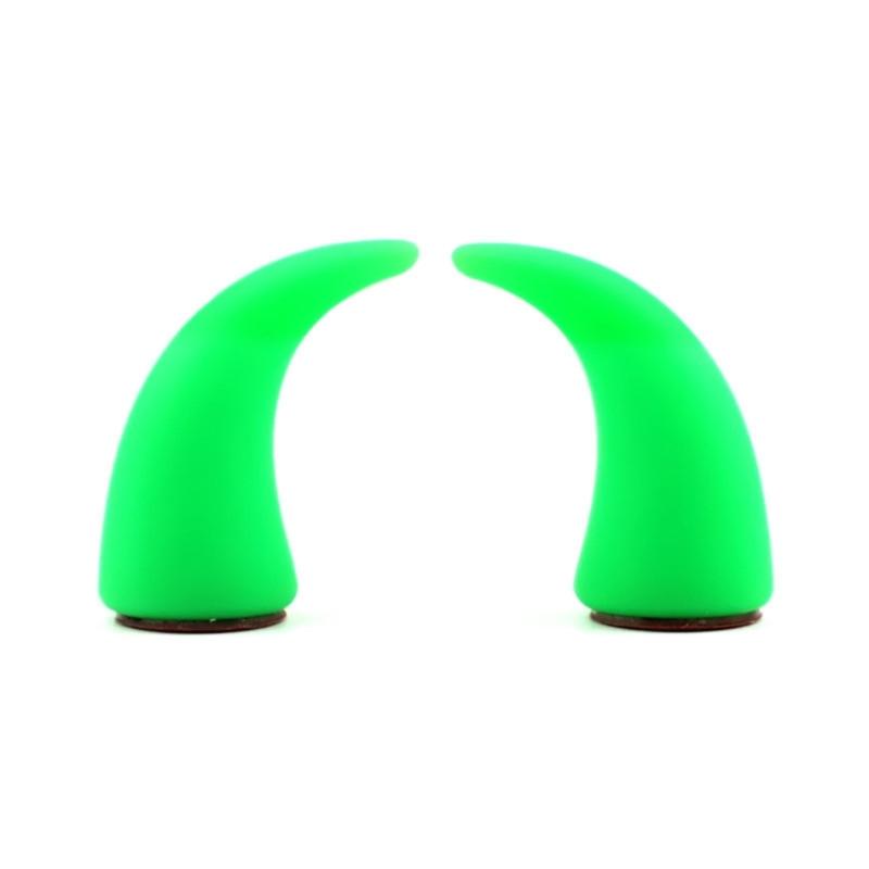 

Легкая водонепроницаемая наклейка с длительным сроком службы, привлекающая внимание наклейка в виде рога дьявола в подарок зелёный