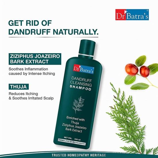Dr Batra's Dandruff Cleansing Shampoo (500 Ml)