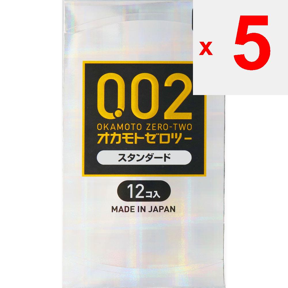 okamoto Okamoto Zero Two Zero Two Clear 12 Pcs. Pack of 1 Standard Type Pleasant To the Touch! Pack of 1