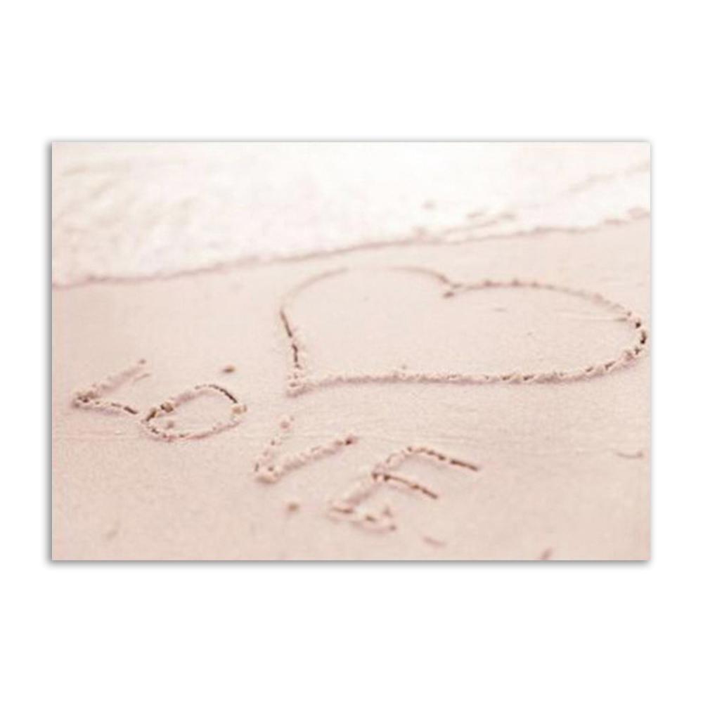 Sea Landscape Wall Art Poster and Prints Beach Sand Canvas Paintings Sunshine Nordic Posters Wall Pictures for Living Room Decor