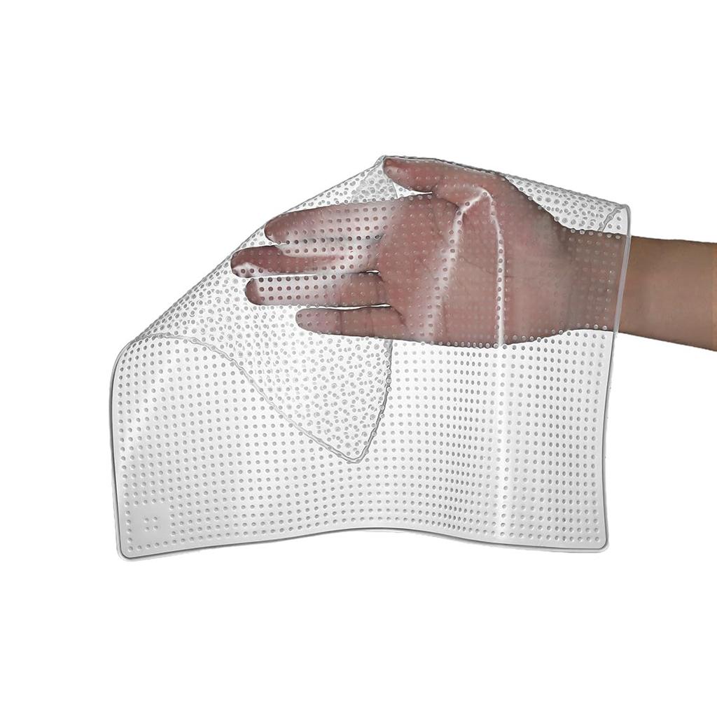 SUNZEMIN Silicone Reusable Food Silicone Bowl Refrigerator Safe Wrap, Wrap, Cover, (5, 30x30cm)