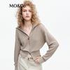 MO&Co. Women's Collared Knit Cardigan