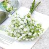 10 ks 32cm Gypsophila Ruční Měkký Pryžový Pocit Umělé Květiny Kytice Svatba Domácí Dekorace Plastová Simulace Falešná Květina