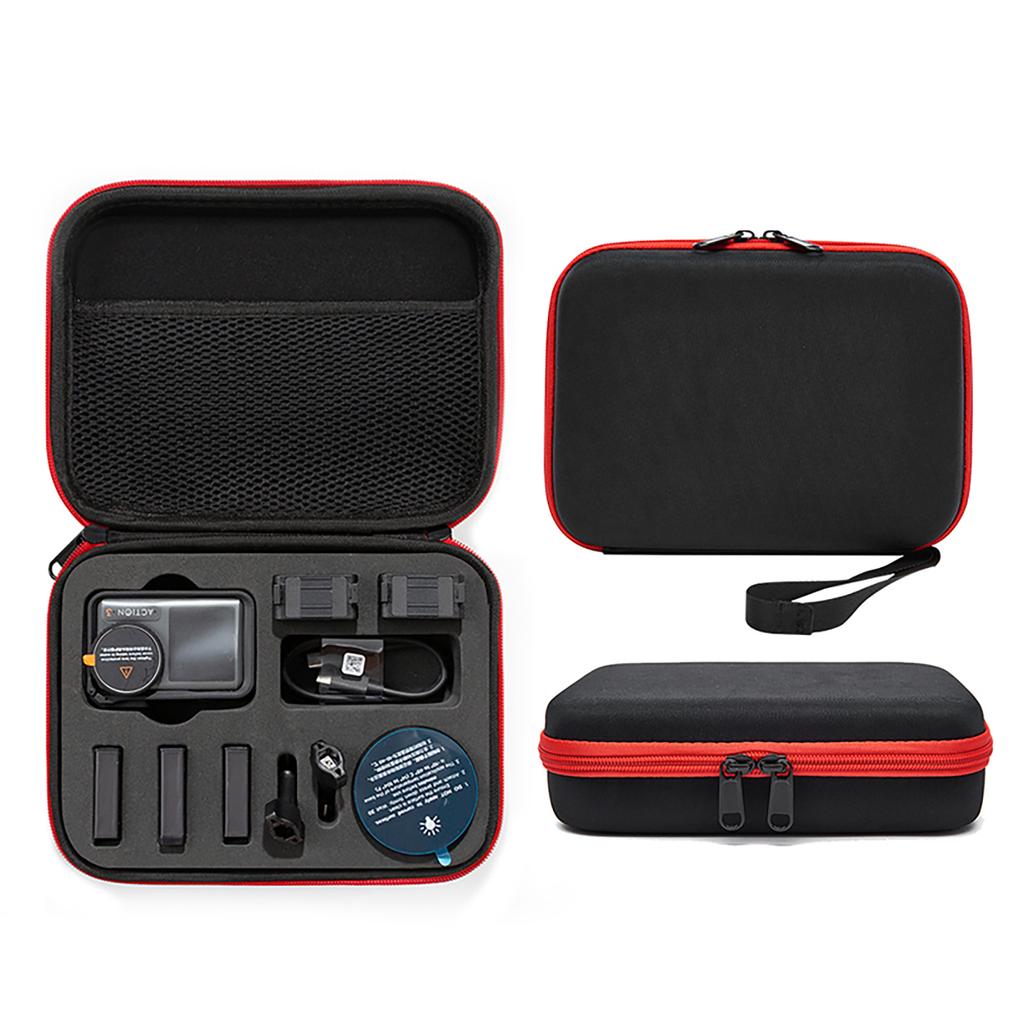 Carrying Case Storage Bag Organizer Portable Protective Box Compatible For Dji Action 3 Action Camera