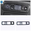 Stainless Steel Head Lights Lamps Switch Control Panel Decor Cover Trim Kit For Changan UNI-K UNIK  - 2024 Auto Accessories