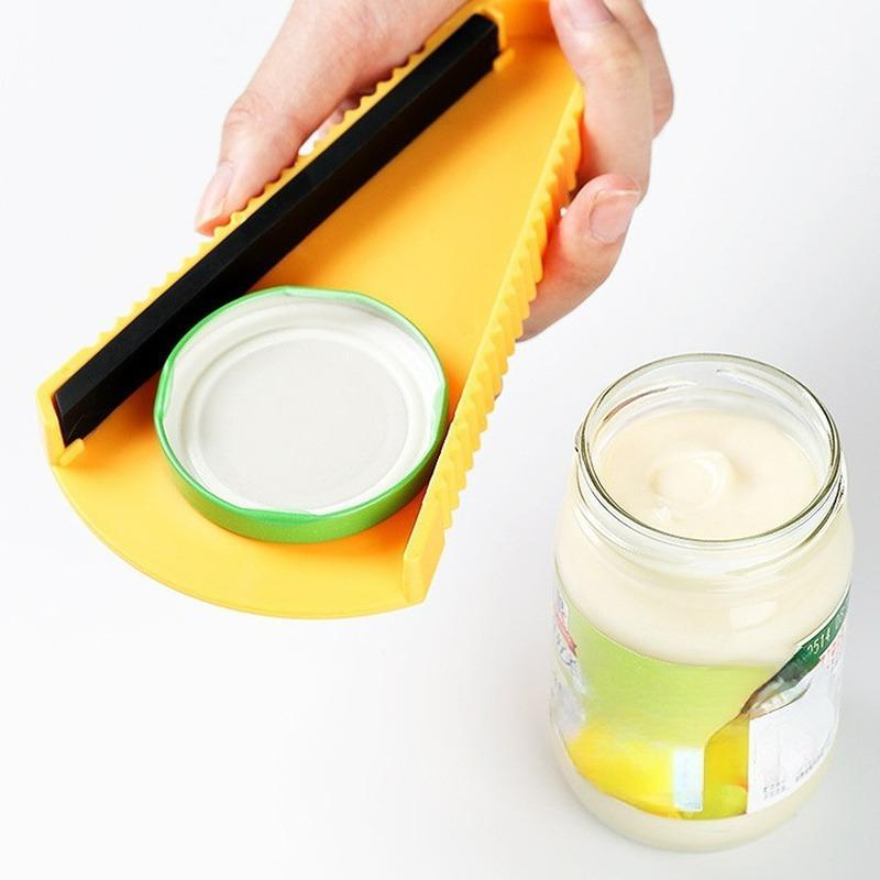 Multifunktionell Ölburköppnare Läskburkar Flasköppnare Halkfri Öl Dryck Läsk Vin Redskap Burköppnare Utomhusverktyg LS