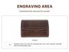 Vintage Crazy Horse Leather Watch Storage Box - Two-Piece Handmade Travel Case