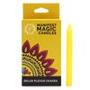 6x Solar Plexus Chakra Candles 12-Pack Yellow Manipura