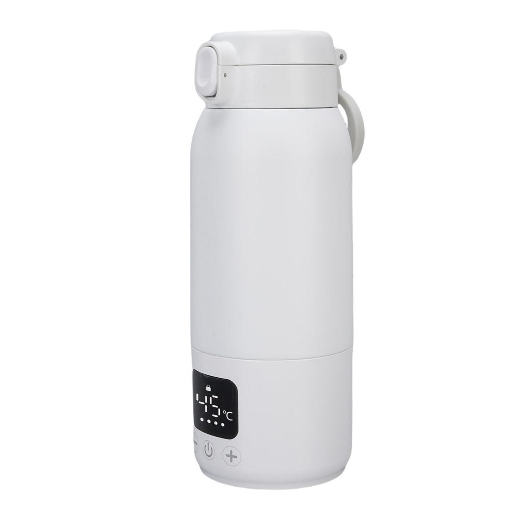 Portable Milk Warmer Cordless 316 Stainless Steel Rechargeable Travel Electric Kettle IPX6 Water Proof for Outdoor Car