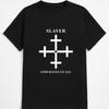 Slayer God Hates Us All Krzyż Czarny T-Shirt Zespół Heavy Metalowy Unisex Pełny Rozmiar S–