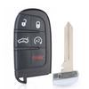 KEYECU 4/5 Buttons 433MHz 4A PCF7953M Chip For Chrysler 200 300 Dodge Charger Challenger 2019+ Smart Remote Key Fob M3M-40821302