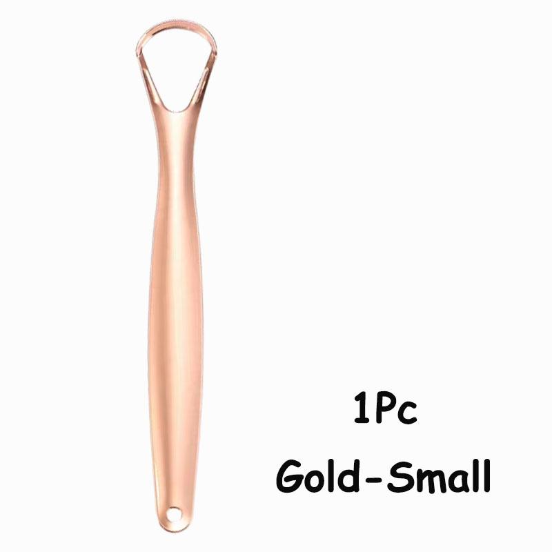 1/2/4/10/20/50Pcs Stainless Steel Tongue Scraper for Bad Breath Tongue Coating Cleaner Oral Care Tools Large Small