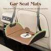 Car Travel Rest Foot Mat Portable Auto Backseat Suspension Hammock Office Footstool Suspension Adjust Interior Trim Supplies