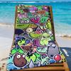P-Plants vs Z-Zombies-S Game Towel Sports Quick Dry Travel Camping Gear Sandproof Soft Light Large Beach Towel