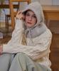 BELLOL Soft Knit Hooded Balaclava Gray