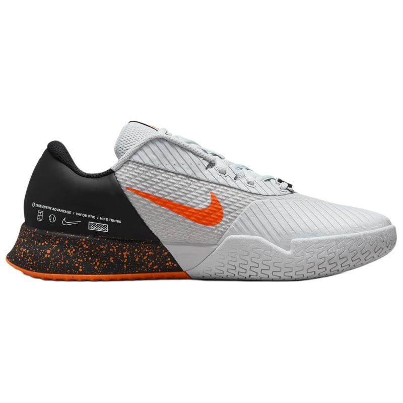 Nike Court Vapor Pro 2 Hc Premium Pure Platinum Hyper Crimson White Black Sneakers FQ7719-002
