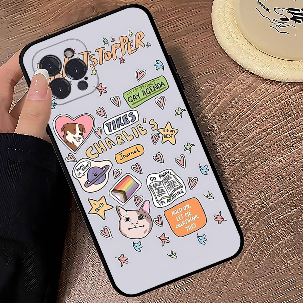 

Love H-HeartstopperS Cute Phone Case For IPhone 17 Pro Max Air Back Cover 16 15 14 13 12 11 Pro Max Case iPhone 11 pro
