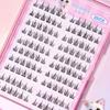 Soft Glue-Free Fake Lashes 10 Rows Eyelashes Extension Self-adhesive False Eyelashes  Make Up