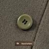 Men's Wool Blend Down Suit Collar Mid-Length Coat