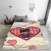 Monchhichi Decke Qualität Weich Bettwäsche Überwürfe Winter Mädchen Jungen Outdoor Lustige Tagesdecke