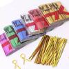 2Bag Metallic Twist Tie Wire for Candy Lollipop Cake Cello Bag Party Gift 8cm