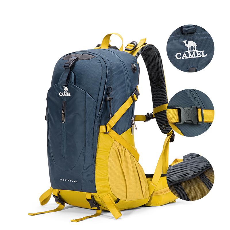 

GOLDEN CAMEL уличная сумка для альпинизма, рюкзак большой емкости, портативный, для кемпинга, пешего туризма, для мужчин и женщин, износостойкий, с защитой от брызг
