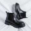 Fashion Boots Fashion Leather Gentleman Shoes Men Business Driving Shoes Handmade Black Party Flats Dress Shoes