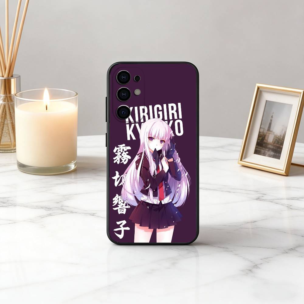 D-Danganronpa K-Kyoko K-Kirigiri-DKK Phone Case For Samsung S25,S24,S21,S22,S23,S30,Ultra,S20,Plus,Fe,Soft Silicone Black Cover