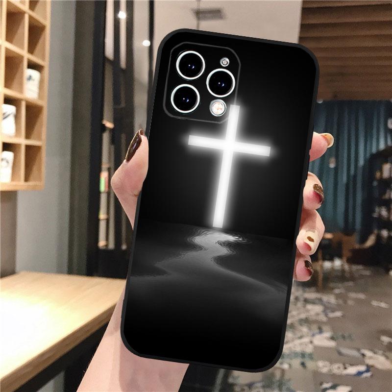 

Phone Case For iphone 17 Pro Max 17 Pro Air 16 15 14 13 Pro Max 15 16 Pro 15Plus Bible Jesus Christ Christian iphone 16ProMax