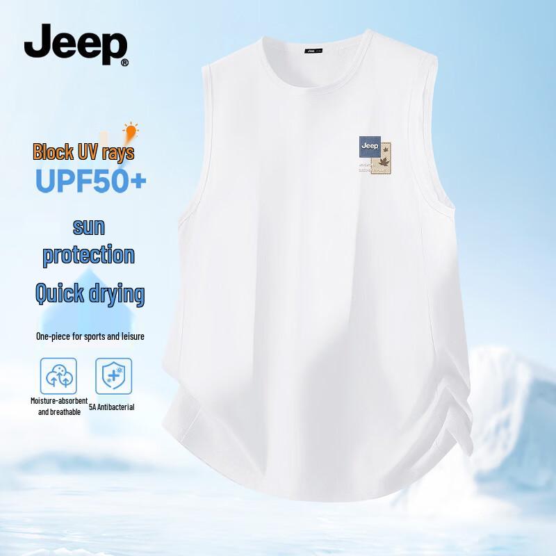 JEEP Men s Quick-Dry Sleeveless Mesh T-shirt XL