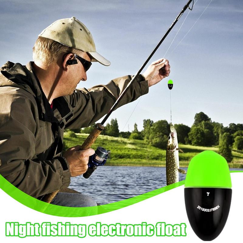 Night Fishing Electronic Float Floating Waves Rock Fishing With Night Light Float Fishing Accessory Multifunctional Fishing Gear