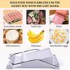 Slicer,Multipurpose Luncheon Meat Slicer,Stainless Steel Wire Egg Slicer,Cuts 10 Slices For fruit,Onions,Soft Food and Ham 2