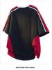 Herren Trendy Patchwork Kurzarm T-Shirt - Schwerer Stoff Rundhals Sommerbekleidung