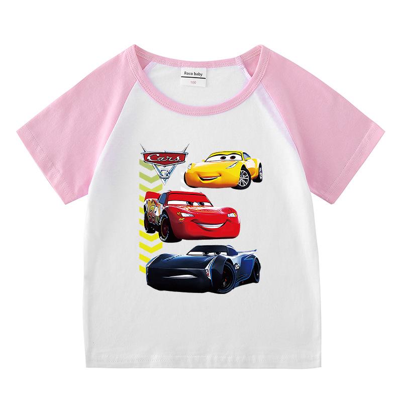 Letni komplet dwuczęściowy dla chłopca: T-shirt z krótkim rękawem i spodenki - casualowy strój sportowy