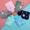 Cute Cartoon Water Injection Plush Warm Water Bottle Mini Explosion-proof Portable Winter Hand Warmer