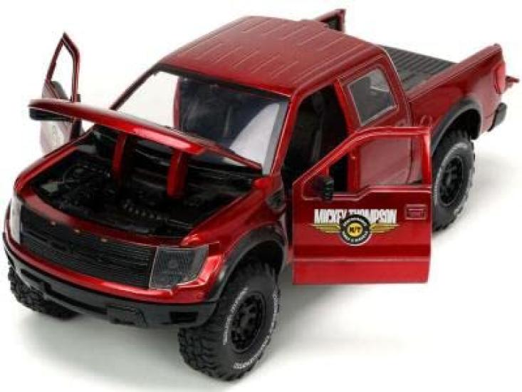 Jada TOYS Jada Toys Just Trucks Scale Ford SVT with tire rack 124 "2011 F-150 Raptor" [Item]