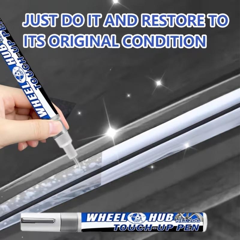 Car Wheel Hub Scratch Repair Paint Pen 20g Universal Car Paint Maintenance Pen Vehicle Scratch Remover Multiple Color